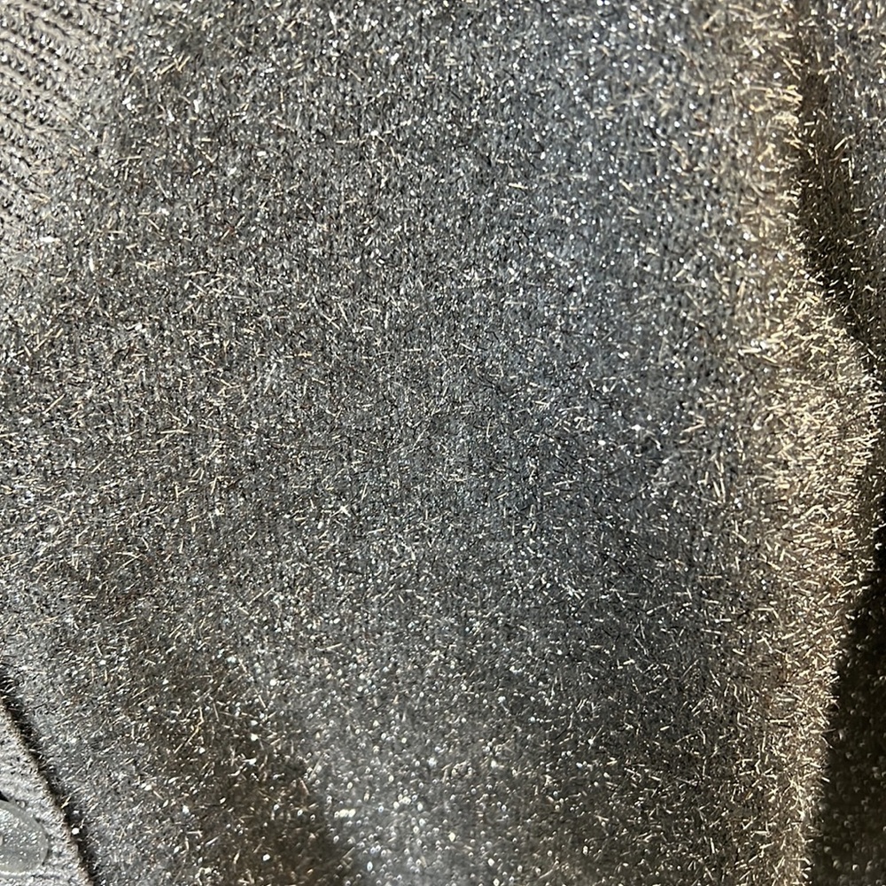 kate spade Silver Sparkle V-Neck Cardigan - Picture 2 of 4